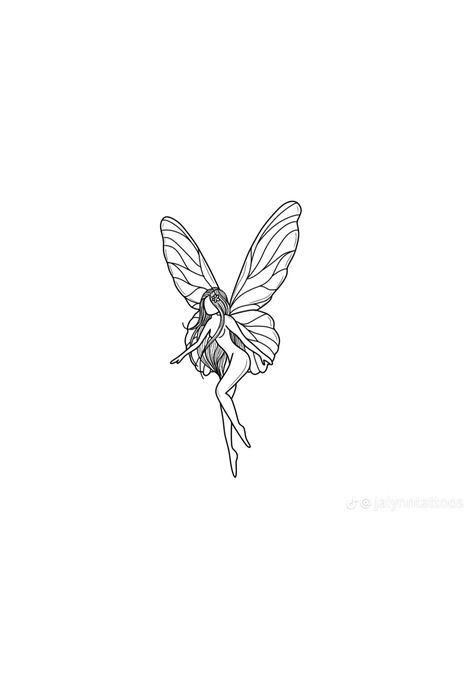 Horizontal Back Tattoo, Tiny Ankle Tattoo, Tiny Fairy Tattoo, Small Fairy Tattoos, Word Tattoo Ideas, Care Bear Tattoos, Medusa Tattoo Design, Word Tattoo, Tattoo Themes