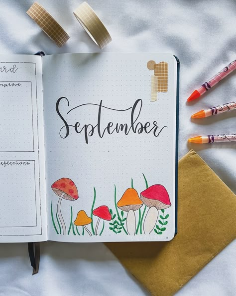 September is here! ✨ Swipe to see this month’s dashboard! I’ve been loving having this dashboard layout in my journal to jot down goals/thoughts/reflections throughout the month! #bujo #bujocoverpage #bulletjournal #diyjournal #journaling #bujojournal #bulletjournaling #bujocommunity #bulletjournalideas #coverpage #septemberbujo #journalinspiration #journalcommunity #bulletjournalcommunity Bullet Journal Month Cover September, October Cover Page Bullet Journal, Bullet Journal Months, September Bullet Journal Ideas, Bullet Journal Month Cover, September Bullet Journal Cover, Bullet Journal Title Page, Reading Bujo, September Bullet Journal