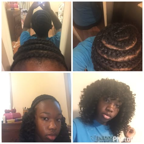 Curly crochet braids with bang Crotchet Hairstyles With Bangs, Crochet Afro With Bangs, Crochet Bangs Hair, Crochet Curly Hair With Bangs, Crochet Hair With Bangs, Crochet With Bangs, Braids Hairstyles With Bangs, Adult Hairstyles, Hair Extension Business