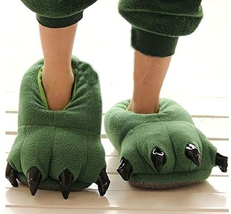 Dinosaur Things, Claw Slippers, Novelty Slippers, Cute Sleep Mask, Dinosaur Claw, Dinosaur Slippers, Paw Slippers, Funny Slippers, Slippers Outfit