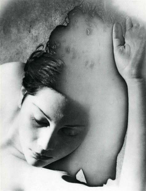 Man Ray 1932 Meret Oppenheim Solarized Man Ray Photos, Man Ray Photography, Meret Oppenheim, Hans Richter, Dora Maar, Alfred Stieglitz, Lee Miller, Action Painting, Man Ray