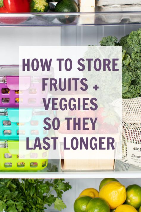 Keeping Veggies Fresh In The Fridge, Fridge Storage Ideas, Veggie Storage, Store Fruits And Vegetables, Vegetables Ideas, Fruit Veggie Wash, Veggie Wash, Healthy Fridge, Produce Storage