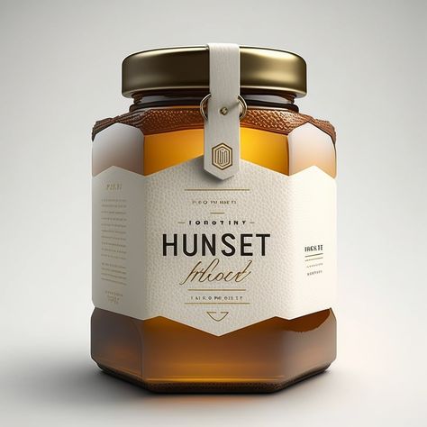 Together, human intuition and machine learning can generate revolutionary design concepts and solutions. . . . #packaginginspirations #humaningenuityai #creativity #makeamark #honey Honey Packing Design, Honey Label Design Creative, Honey Bottle Design, Honey Jar Packaging, Honey Ideas, Small Business Ideas Startups, Honey Label Design, Honey Jar Labels, Honey Logo