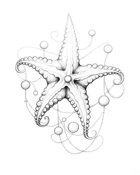 Dive into the beauty of a sea star ditted tattoo design! 💫🐠🖤 These intricate designs bring the ocean to life on your skin, with gorgeous dots resembling the stars in the night sky. 🌟✨ Whether you're a mermaid at heart or simply fascinated by marine life, this tattoo will add a touch of aquatic magic to your style. 🌊💙 Dive deep and discover the enchantment of sea star ditted tattoos! 🌟🐚 #SeaStarTattoo #OceanInspired #InkArt Ocean Design Tattoo, Sea Aesthetic Tattoo, Star Fish Tattoo Design, Under The Sea Tattoos, Starfish Tattoos For Women, Starfish Tattoo Designs, Sea Horse Tattoo Design, Star Of The Sea Tattoo, Ocean Sleeve Tattoo Women