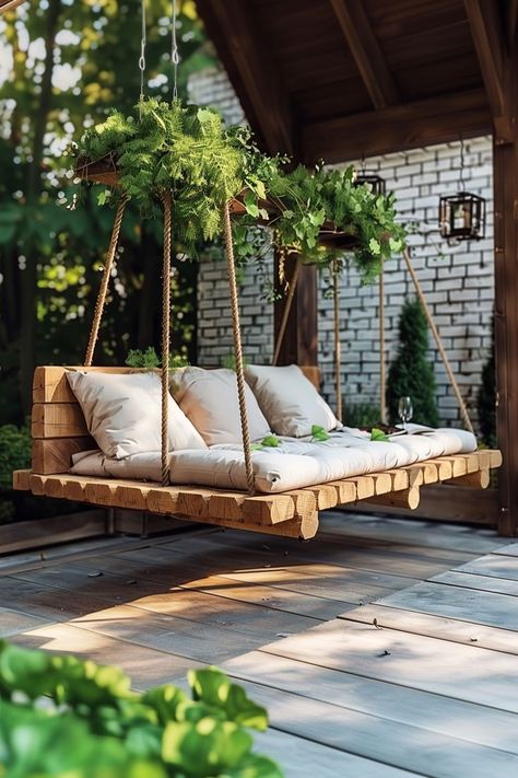 "Elevate your outdoor space with DIY Garden Furniture! 🌿🪑 Get inspired to craft your own unique pieces, from rustic wooden benches to colorful pallet tables. Personalize your garden with creative, budget-friendly projects that add charm and functionality. Embrace the satisfaction of building your own furniture while transforming your garden into a cozy retreat. Unleash your inner craftsman and enjoy the beauty of handmade garden furniture! 🏡🌸 #DIYGardenFurniture #OutdoorLiving #Handmade" Colorful Pallet, Window Seat Ideas, Luxury Ceiling Design, Pallet Tables, Rustic Wooden Bench, Wooden Benches, Pergola Swing, Backyard Garden Landscape, Outdoor Patio Space