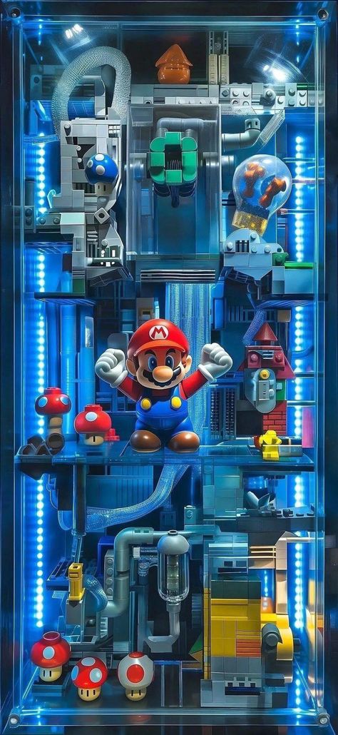 Mario Art Wallpaper, Arcade Wallpaper Iphone, Gaming Iphone Wallpaper, Nintendo Wallpaper Iphone, Video Game Wallpapers, Nintendo Wallpaper, Retro Games Wallpaper, Iphone Wallpaper Blur, Lego Wallpaper