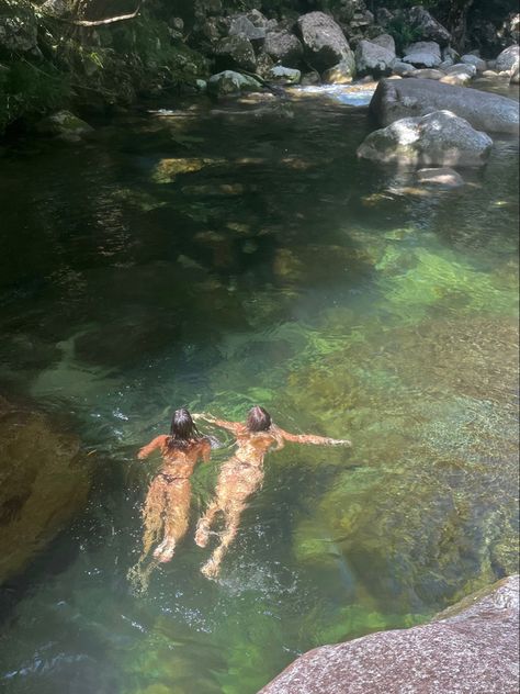 swimming Swimming In Nature, Swimming Hole Aesthetic, Wild Swimming Aesthetic, Swimming In A River Aesthetic, Swimming Nature, Europe Swimming Aesthetic, Wild Water Swimming, Wild Swimming Uk, River Swimming