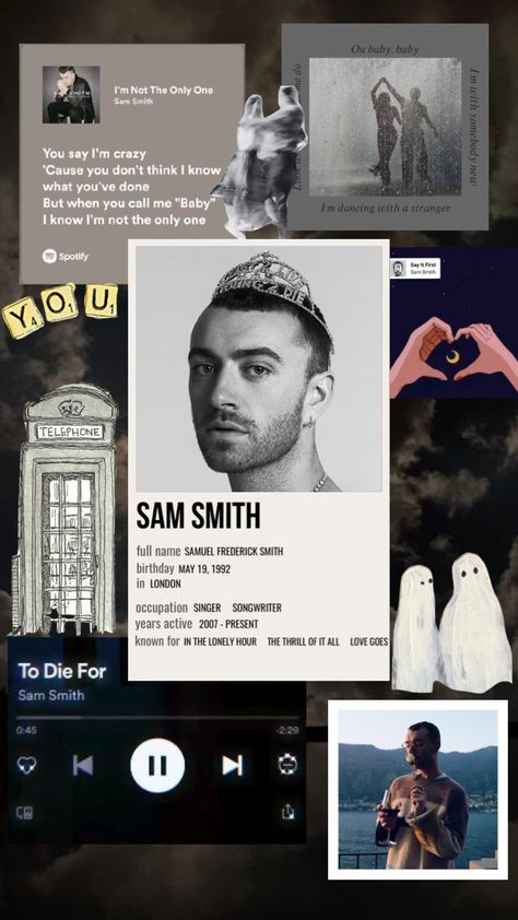 #samsmith #aesthetic #music #shuffle Sam Smith Aesthetic, Sam Smith Music, Frederick Smith, Aesthetic Music, Sam Smith, Uk London, Im Crazy, My Core, Laptop Wallpaper