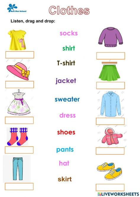 Food And Clothes Worksheet, Clothes Worksheet For Grade 1, Evs Worksheet For Class 1 Clothes, Clothes Worksheets For Kids Activities, My Clothes Worksheet, Clothes Activities For Preschool, Clothes Worksheets For Kids, Clothes Activities For Kids, Vocabulary Clothes