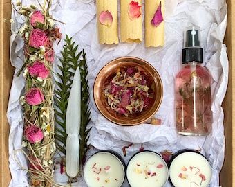 Yellow Rose Petals, Cleanse Your Energy, Love Ritual, Rose Bundle, Spiritual Shop, Bath Kit, Smudge Spray, Power Of Gratitude, Magia Das Ervas