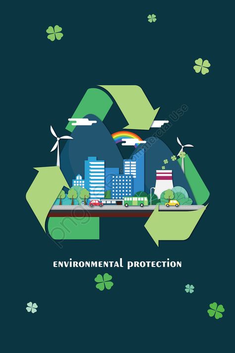 Environmental protection green city cycle fresh air illustration image Environmental Protection Poster, Environmental Posters, Save Environment, Cycling City, City Vector, Building Illustration, Font Illustration, City Illustration, Graphic Design Background Templates