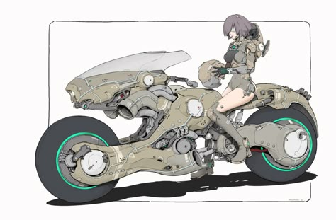 Cyberpunk Rpg, Vehicle Concept, Art Cyberpunk, Motorbike Design, Graphisches Design, Futuristic Motorcycle, Concept Motorcycles, Arte Punk, Arte Cyberpunk