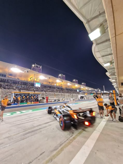 Formula 1 Shifting, Formula 1 Photography, Night Race Aesthetic, European Summer Night, Formula 1 Paddock, Mclaren Aesthetic, Race Aesthetic, Caviar And Champagne, Porsche F1