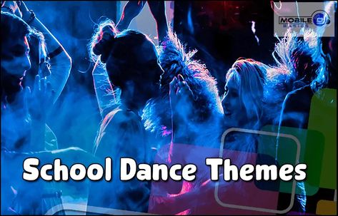 School Dance Themes 2022 Fall Dance Middle School, Mother Son School Dance Themes, Fun School Dance Themes, Dance Themes Elementary, Elementary School Dance Theme, Middle School Halloween Dance Ideas, Back To School Dance Themes, 6th Grade Dance Theme Ideas, School Family Dance Themes