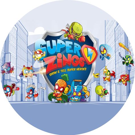 Panel circular de los Super Zings Super Zings, Stage Backdrop, Game Themes, Vinyl Backdrops, 6th Birthday Parties, Creative Instagram Stories, Show And Tell, Party Photos, 5th Birthday