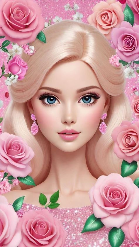 Disney Princess Aurora, Barbie Images, Beautiful Oil Paintings, Iphone Wallpaper Images, Disney Princess Wallpaper, Disney Princess Pictures, Flower Background Wallpaper, Barbie Princess, Disney Princess Art