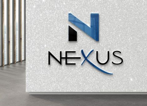 Nexus Logo Design, Nexus Logo, N Letter, Hotel Logo, Logo Concept, Logo Ideas, A Logo, Modern Luxury, Logo Design