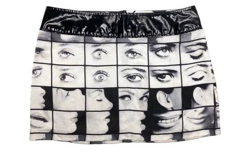 miss sixty black and white face print skirt Print Mini Skirt, Miss Sixty, Clothing Pieces, Dolce E Gabbana, Looks Chic, Looks Vintage, Dream Clothes, Fashion Killa, Look Cool