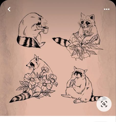 Best Friend Raccoon Tattoos, Raccoon Flash Tattoo, Fine Line Raccoon Tattoo, Raccoon Tattoo Cute, Raccoon Line Drawing, Tiny Raccoon Tattoo, Raccoons Tattoo, Simple Raccoon Tattoo, Racoon Tattoo Simple