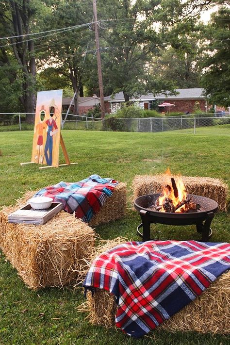 Fall Harvest Party, Bonfire Party, Country Party, Barn Parties, Western Theme Party, Harvest Party, Fall Fest, Cowboy Party, Hay Bales