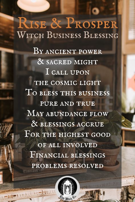 Embark on your entrepreneurial journey with the magic of our New Business Blessing Spell Printable! 🌟🏢 Crafted with intention, this printable guide empowers you to infuse your new venture with positive energy and success. Channel your inner witch and manifest prosperity, growth, and abundance for your business. 🕯️🌙 Embrace the power of spellcrafting and let your business thrive with magical energy. 🌟🔮 Witchcraft Success Spell, Spells For Work Success, Business Prosperity Spells, New Business Spell, Success In Business Spells, Prosperity Spell Chant, Prosperity And Abundance Spell, Spell For Work Success, New Year Prosperity Spell