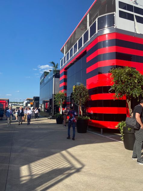 Ferrari in the paddock #ferrari #f1 #paddock Ferrari Paddock F1, Paddock F1, Silverstone F1, F1 Paddock, F1 Wallpapers, F1 Wag, Board Manifestation, Career Vision Board, Flashing Lights