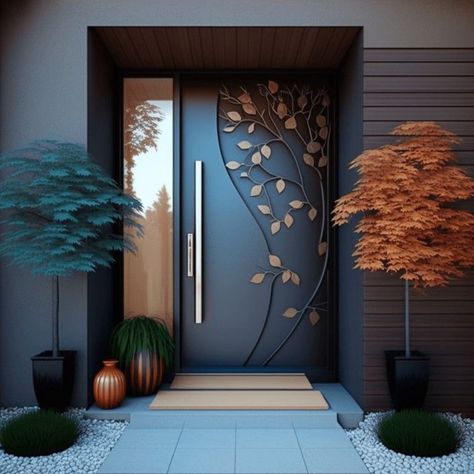 House Front Door Design, Modern Entrance Door, House Main Door, House Main Door Design, Door Design Photos, Main Entrance Door Design, Modern Gate, Main Entrance Door, Interior Design Your Home