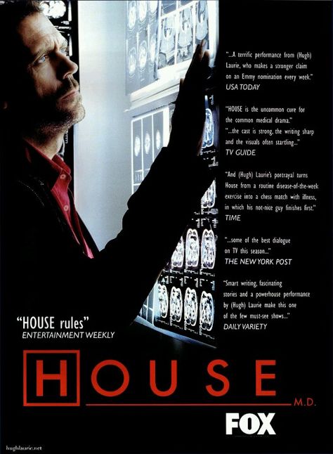 I miss House. House Tv Show, Hugh Laurie House, Dr Gregory House, House And Wilson, Medical Series, Us Poster, Everybody Lies, Gregory House, Sean Leonard