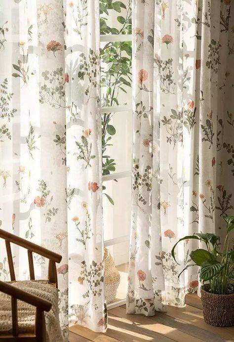 Curtain Ideas Bedroom, Curtain Ideas For Living Room, Living Room Curtain Ideas, Room Curtain Ideas, Curtains Style, Curtain Hangers, Unique Curtains, Curtain Ideas, Cozy Room Decor