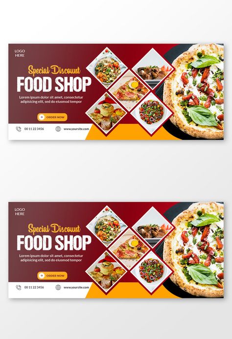 Special Discount Food Shop Facebook Cover Design Templates#pikbest#Templates#Others Shop Banner Design, Website Slider, Cover Photo Design, Food Discount, Banner Design Inspiration, Facebook Cover Design, Food Banner, Facebook Cover Template, Facebook Design