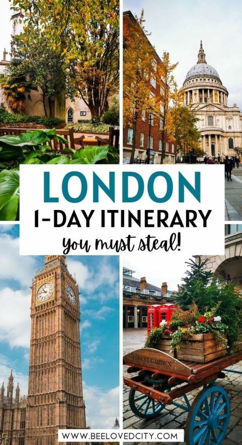 London Destinations, One Day In London, Visit England, London England Travel, Visiting London, Europe 2024, London Itinerary, Travel Guide London, London Attractions