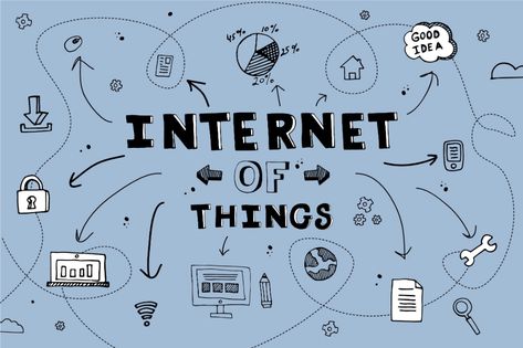 Internet Of Things Technology, Internet Of Things Illustration, Internet Of Things Design, Internet Wallpaper, Iot Design, Iot Security, Iot Internet Of Things, Robot Programming, Embedded Systems