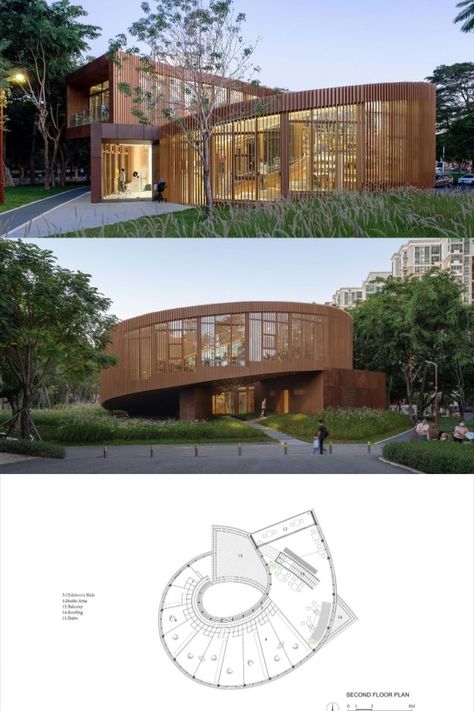 Ecological Corridor, Event Venue Design, Circular Buildings, Concept Models Architecture, Architecture Life, Courtyard House Plans, 3d Architecture, Architecture Design Concept, Barn Style House