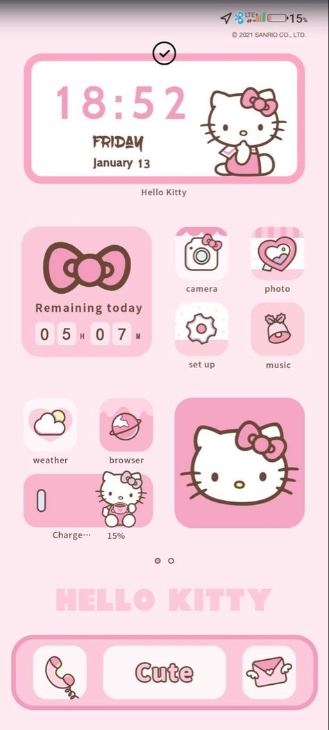 Hello Kitty Homescreen Layout, Hello Kitty Wallpaper Ipad, Hello Kitty Homescreen, Pink Hello Kitty Wallpaper, Kitty Wallpaper Iphone, Hello Kitty Wallpaper Iphone, Pink Hello Kitty Wallpaper Iphone, Newest Iphone, Hello Kitty Theme