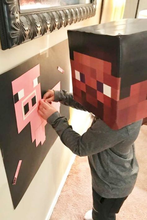 Minecraft Party Activities, Minecraft Birthday Party Games, Minecraft Birthday Decorations, Minecraft Party Games, Minecraft Party Supplies, Diy Minecraft Birthday Party, Minecraft Birthday Party Ideas, Minecraft Party Decorations, Minecraft Bday