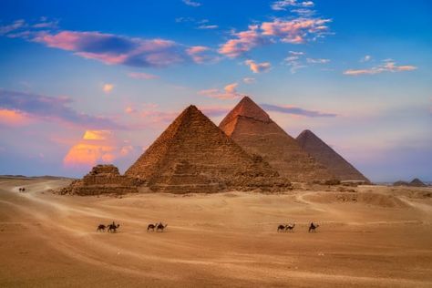 Ancient Egypt's 10 Most Jaw-Dropping Discoveries - HISTORY Giza Egypt, Istoria Artei, Karnak Temple, Great Pyramid Of Giza, Egypt Tours, Egyptian Pyramids, Visit Egypt, Sharm El Sheikh, Pyramids Of Giza