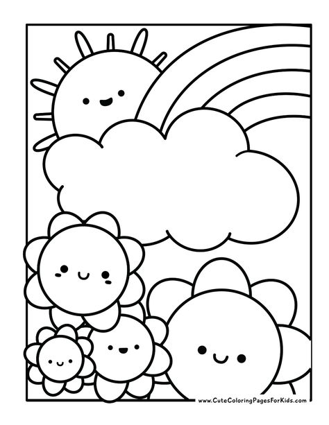 17 Rainbow Coloring Pages: Free Printable PDFs (Free Printable PDFs) - Cute Coloring Pages For Kids Our most popular coloring page themes: · Alphabet · Animals · Cartoon Characters · Christian (Bible) · Countries and Cultures · Doodles · Emojis · Famous Works of Art Two Year Old Coloring Pages, Pre K Coloring Pages, Pre K Coloring Pages Printables, Coloring Papers For Kids, Coloring Pages For Kids Free Printable, Toddler Coloring Pages Free Printable, Activity Sheets For Kids Free Printables, Preschool Coloring Sheets Free Printable, Cute Coloring Pages Easy