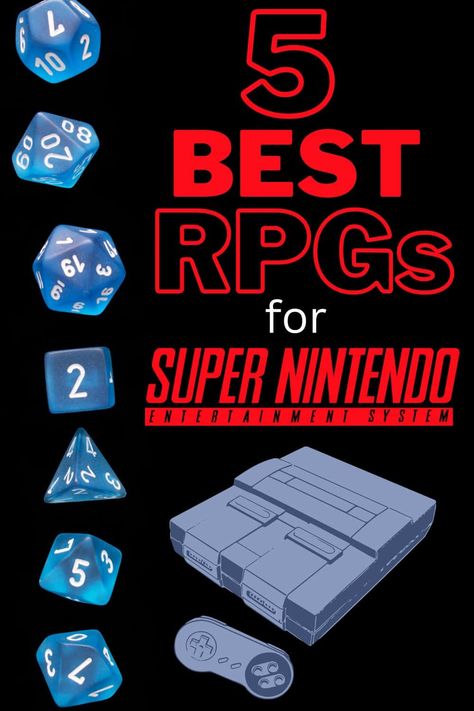 For the sake of this Top 5, we're taking a look at the best RPG titles released over here in the West, with turn-based combat systems... So no Zelda or similar adventure RPG-type games, they're great and you should play them but that's material for another article.... . #SuperFamicom #SFC #Nintendo #SuperNintendo #SNES #rpg #rpgs #roleplayinggames #retrogaming #retrogames Snes Games, Super Mario Rpg, Breath Of Fire, Adventure Rpg, Final Fantasy Vi, Best Rpg, Legendary Dragons, Chrono Trigger, Retro Game