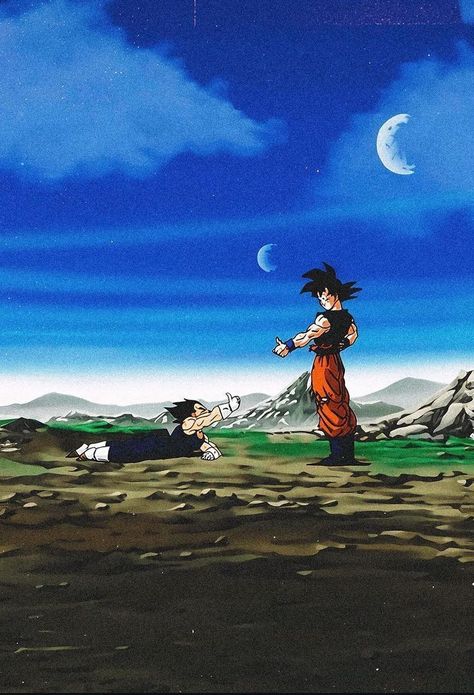 Goku And Vegeta Thumbs Up, Goku Thumbs Up, Goku Wallpaper Iphone, 90s Dragon Ball, Vegeta And Goku, Dbz Wallpapers, Image Dbz, Dragon Ball Wallpaper, Dragon Ball Wallpaper Iphone