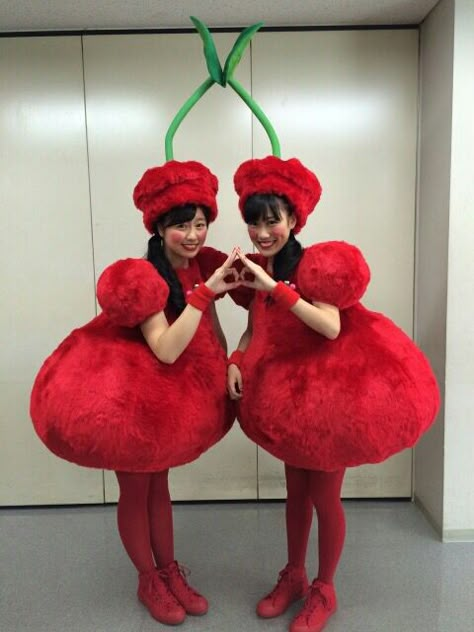 Fruit Clothes, Silly Costumes, Fruit Costumes, Momoiro Clover Z, Food Costumes, Maid Cosplay, Film Inspiration, Cute Costumes, Alternative Outfits