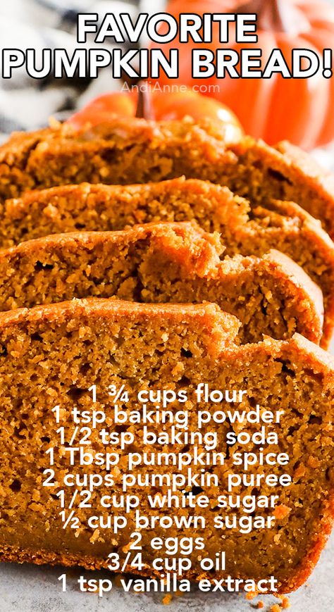 Pumpkin Pie Bread Recipe, Pumpkin Bread Recipe Easy, Blueberry Muffin Bread, Easy Pumpkin Bread, Starbucks Pumpkin Bread, Pumpkin Spice Bread, Pumpkin Bread Easy, Moist Pumpkin Bread, Pumpkin Loaf