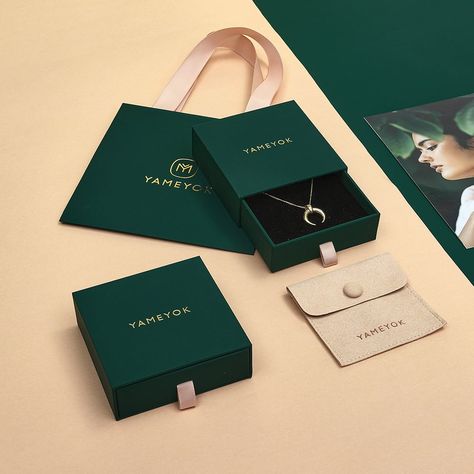 Excellent work luxury custom logo jewelry gift box packaging - Jewelry packaging sets Box Jewelry Design, Jewel Packaging, Box Aesthetic Design, Jewelry Packaging Ideas Branding, Jwellery Packing Ideas, Box For Jewelry, How To Pack Jewelry, Dress Box Packaging, Jewelry Box Design Ideas