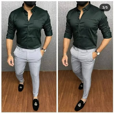 Mens Outfits Ideas, Formal Dress For Men, Green Formal Dress, Mens Business Casual, Blazer Outfits Men, Mens Smart Casual Outfits, Mens Business Casual Outfits, Formal Men Outfit, Formal Men