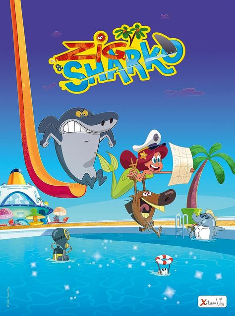 Zig & Sharko (2010) Old Kids Shows, Old Cartoon Shows, 2000s Cartoons, 2010s Nostalgia, Childhood Cartoons, Childhood Memories 2000, Childhood Shows, Childhood Tv Shows, Childhood Movies