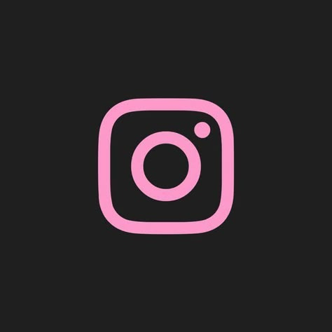 Blackpink App Icons Aesthetic, Kuromi Instagram Icon, Black And Pink Ios Icons, Pink App Icon Black Background, Pink And Black Aesthetic App Icons, Kuromi App Icons Black And Pink, Black Pink Icons For Apps, Widget Icon Pink And Black, Black And Pink Phone Icon