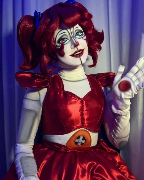 Circus Baby Cosplay, Circus Baby Fnaf, Elizabeth Cosplay, Fnaf Cosplays, Cosplay Fnaf, Fnaf Costume, Horror Halloween Costumes, Baby Cosplay, Fnaf Cosplay