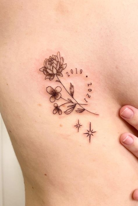 Flowers For November, February Violet, Aa Tattoos, Violet Tattoo, November Flower, February Birth Flowers, November Birth Flower, Birthday Tattoo, Birth Flower Tattoos