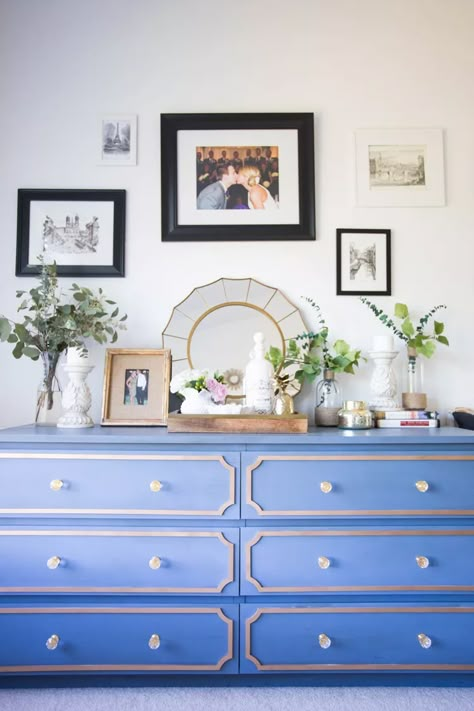 18 IKEA Malm Dresser Hacks Anyone Can DIY Nursery Ikea, Dresser Makeover Diy, Malm Hack, Ikea Dresser Makeover, Bedroom Ikea, Nursery Makeover, Dresser Makeovers, Ikea Makeover, Ikea Malm Dresser