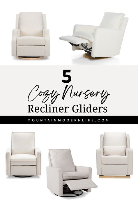 Nursery Rocker Recliner, Earth Nursery, Baby Recliner, Best Nursing Chair, Family Room Chairs, Nursing Chairs, Nursery Glider Rocker, Nursery Glider Chair, Baby Glider