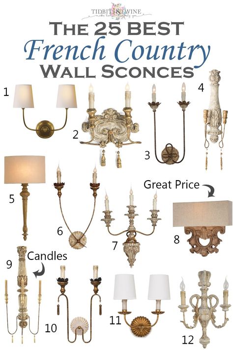 English Light Fixtures, French Country Candle Wall Sconces, French Country Bathroom Sconces, Modern French Country Light Fixtures, French Country Light Fixtures Bathroom, Vintage Sconces French Country, French Country Bedroom Lighting, French Sconces Light Fixtures, French Cottage Light Fixtures